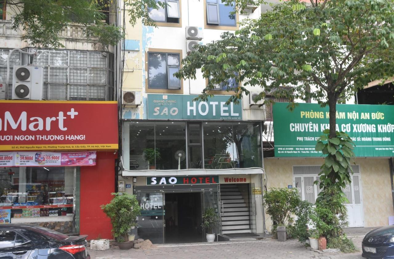Sao Hotel Nguyen Ngoc Vu Hanoi Dış mekan fotoğraf